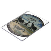 Afrika Kenia Schöne Elegante Tierwelt Notizblock (Linke Seite)