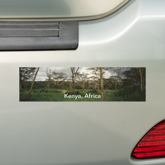 Afrika - Kenia-Wildland Autoaufkleber (Auf Auto)