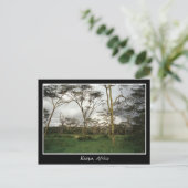 Afrika - Kenia-Wildland Postkarte (Stehend Vorderseite)