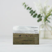 Afrika - Kenia - Wildtiere Visitenkarte (Stehend Vorderseite)