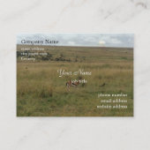 Afrika - Kenia - Wildtiere Visitenkarte (Rückseite)