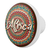 Afrika-Keramik Keramikknauf (Rechts)