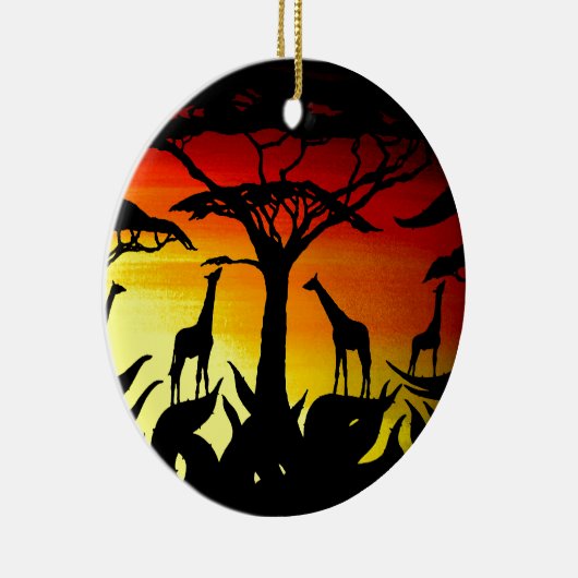 AFRIKA KERAMIKORNAMENT (Rechts)