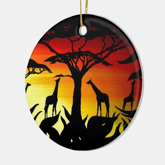 AFRIKA KERAMIKORNAMENT (Links)