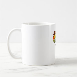 Afrika Kontinent Sunset Safari Natur Wildes Leben Kaffeetasse