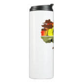 Afrika Kontinent Sunset Safari Natur Wildes Leben Thermosbecher (Nach links gedreht)