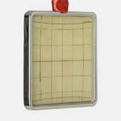 Afrika-Kontur Silbernes Ornament (Rechts)