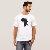 Afrika-Kontur T-Shirt (Vorne ganz)