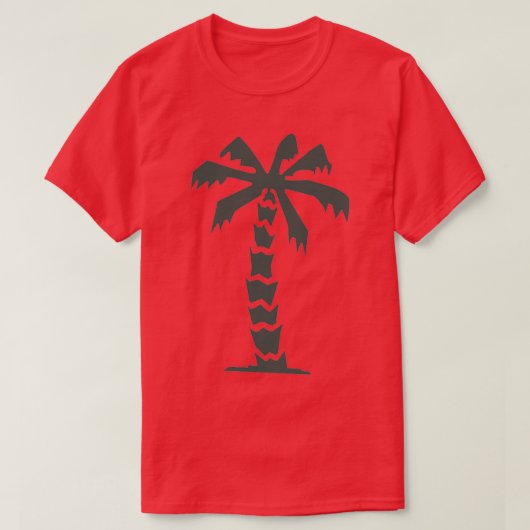 Afrika Korps Palm Tree T-Shirt (Design vorne)