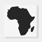 Afrika-Kühlschrankmagnet Magnet (Vorne)