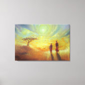 Afrika - Künstler: Smeet K. Gusani Leinwanddruck (Vorderseite)