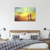 Afrika - Künstler: Smeet K. Gusani Leinwanddruck (Insitu (Schlafzimmer))