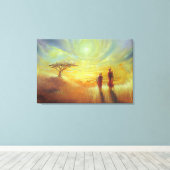 Afrika - Künstler: Smeet K. Gusani Leinwanddruck (Insitu (Holzboden))