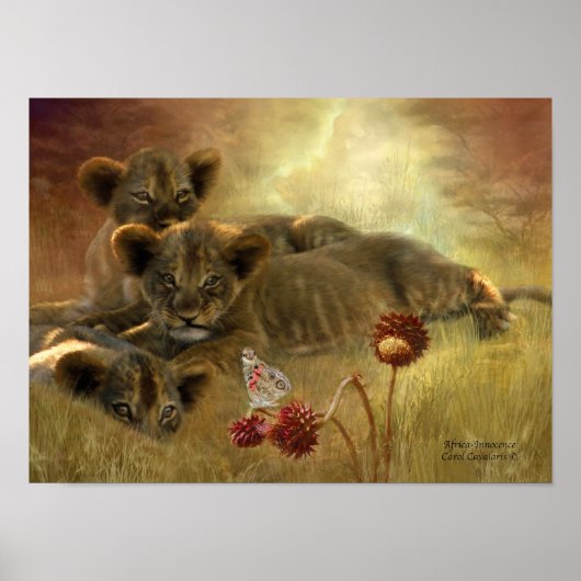 Afrika - Kunstposter/Print Poster (Vorne)