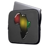 Afrika-Laptop/Elektronik-Tasche/Hülse Laptopschutzhülle (Vorderseite Links)