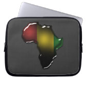 Afrika-Laptop/Elektronik-Tasche/Hülse Laptopschutzhülle (Vorderseite)