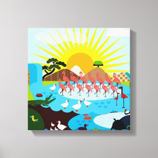 Afrika Leinwanddruck (Vorderseite)