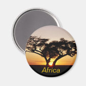 Afrika-Magnet Magnet (Vorderseite/Rückseite)