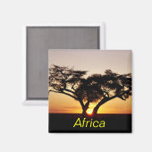 Afrika-Magnet Magnet (Vorderseite/Rückseite)
