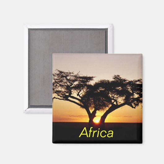 Afrika-Magnet Magnet (Vorderseite/Rückseite)