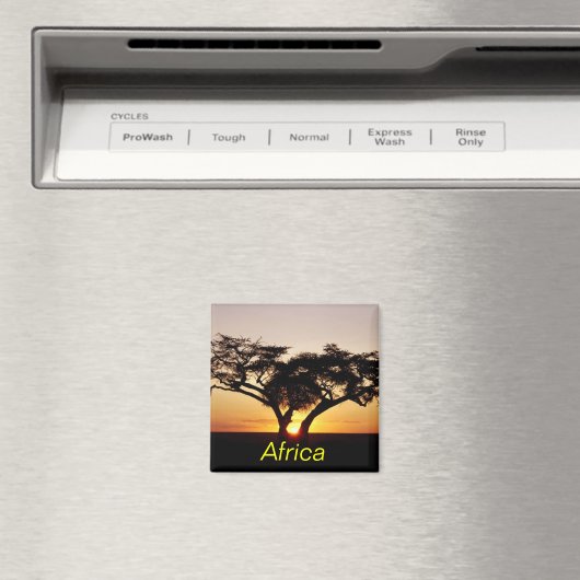 Afrika-Magnet Magnet (In Situ (Geschirrspüler))