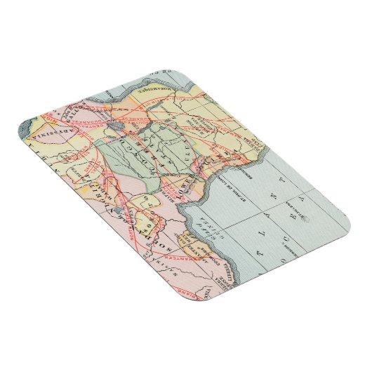 AFRIKA: MAP, 1894 MAGNET (Rechte Seite)