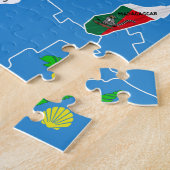 Afrika Map Artwork Puzzle (Seite)