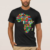 Afrika Map T - Shirt (Vorderseite)