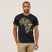 Afrika Map T - Shirt (Vorne ganz)
