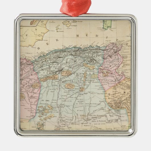 Afrika, Marokko Ornament Aus Metall (Vorne)