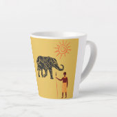 Afrika Milchtasse (Rechte Ecke)