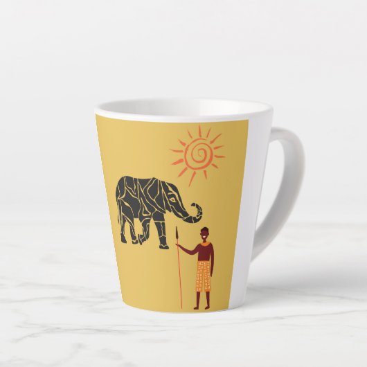 Afrika Milchtasse (Rechte Ecke)