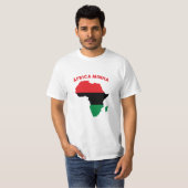 Afrika Minha Panafrikanisch T-Shirt (Vorne ganz)