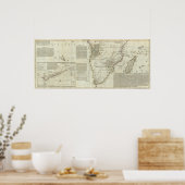 Afrika mit all seinen Staaten, Reichen Poster (Küche)