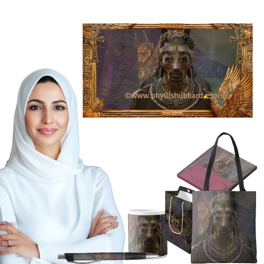 Afrika mit Anpu feiern Kugelschreiber