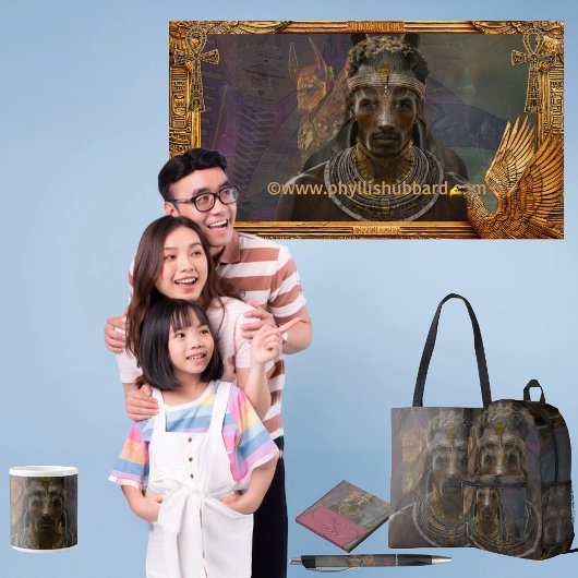 Afrika mit Anpu feiern Kugelschreiber