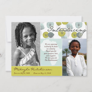 Afrika-Mitteilung: Retro Hauche Ankündigung