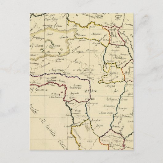 Afrika, Mittelmeerraum Postkarte (Vorderseite)