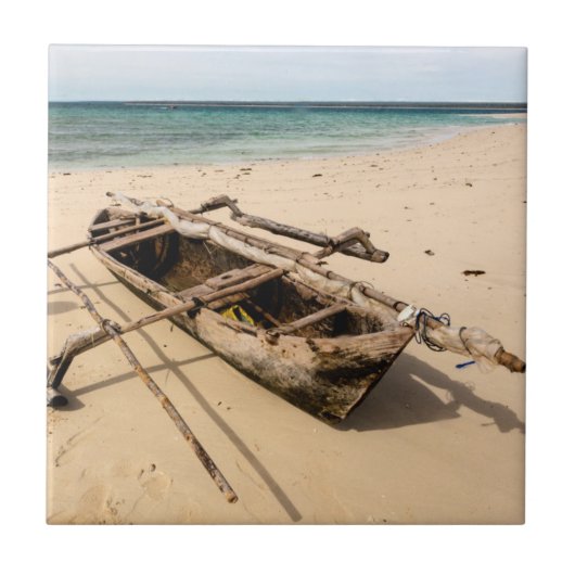 Afrika, Mosambik, Mogundula-Insel Fliese (Vorderseite)