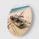 Afrika, Mosambik, Mogundula-Insel Große Wanduhr (Winkel)