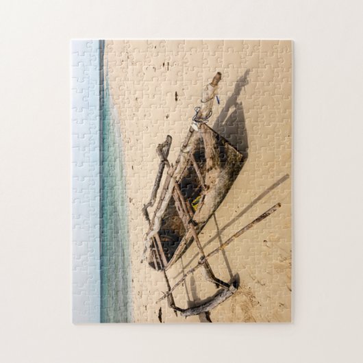 Afrika, Mosambik, Mogundula-Insel Puzzle (Vertikal)