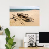 Afrika, Mosambik, Mogundula Poster (Heimbüro)