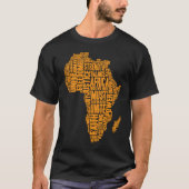 Afrika muss vereint sein T-Shirt (Vorderseite)