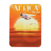 Afrika nach Luft Magnet (Vertikal)