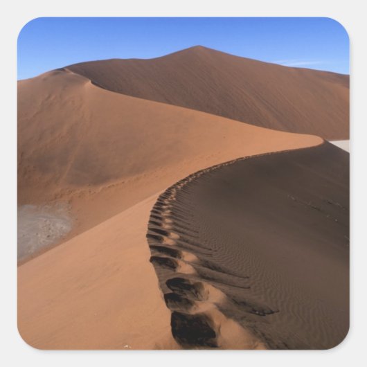 Afrika, Namibia, Namib Naukluft National Park, 2 Quadratischer Aufkleber (Vorderseite)