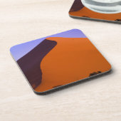 Afrika, Namibia, Namib NP, Sossusvlei, Sand Getränkeuntersetzer (Linke Seite)