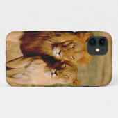 Afrika, Namibia, Okonjima. Löwe & Löwin Case-Mate iPhone Hülle (Rückseite (Horizontal))