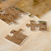 Afrika, Namibia, Okonjima. Löwe & Löwin Puzzle (Seite)