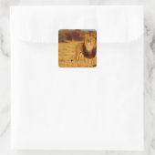 Afrika, Namibia, Okonjima. Löwe Quadratischer Aufkleber (Tasche)