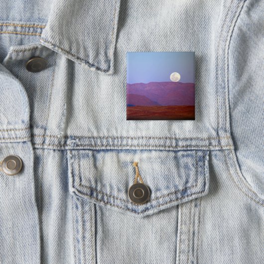 Afrika, Namibia, Sossusvlei. Vollmond-Erholungen Button (Beispiel)